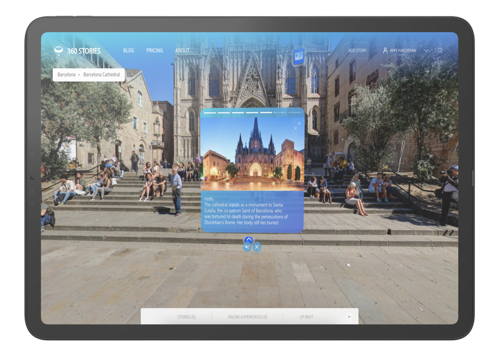 Experience View in tablet